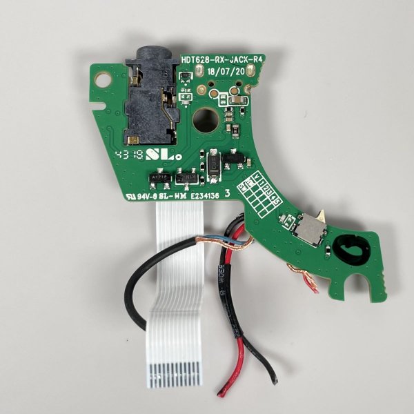 Logitech G935 Audio Micro-USB Board HDT628-RX-JACK-R4
